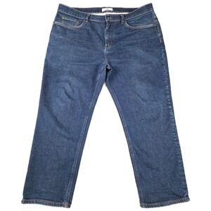 Spoke London 12oz Original Mens Jeans Build C Waist 38 Dark Wash Denim AW23-109